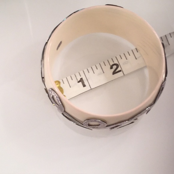 Ippolita Bangle Bracelet Ivory Silver Authentic - Picture 6 of 6